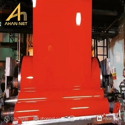 فرآیند تولید ورق رنگی فولاد مبارکه