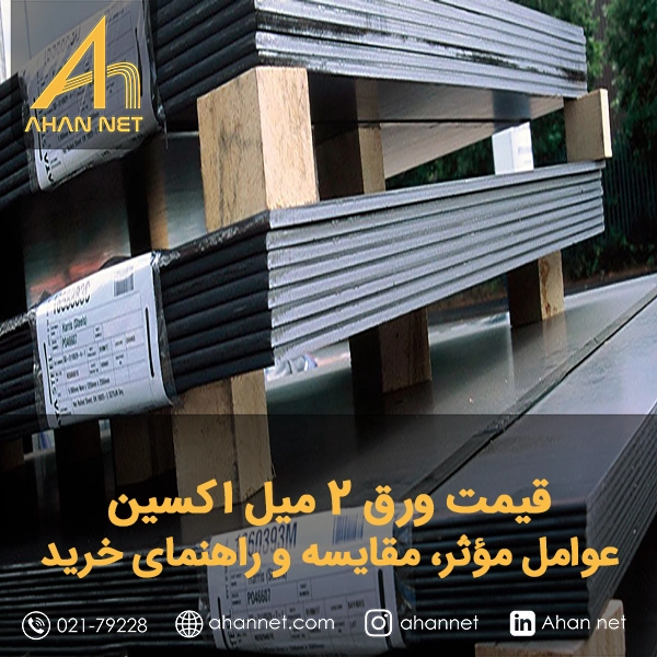 قیمت ورق 2میل اکسین