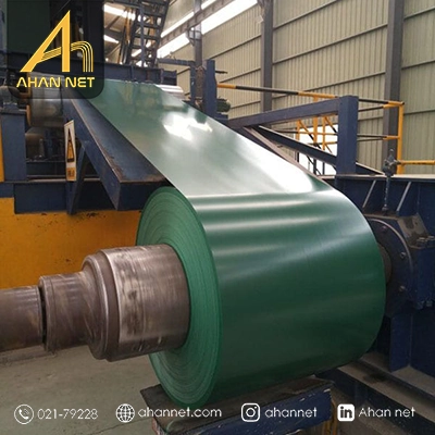 فرآیند تولید ورق رنگی هفت الماس