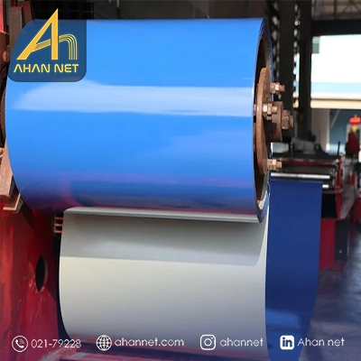 فرآیند تولید ورق رنگی فولاد مبارکه